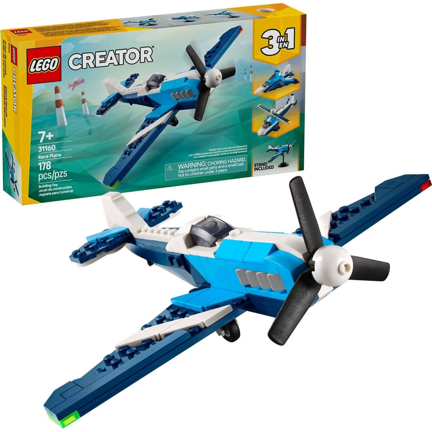 LEGO® 31160 Aircraft: Race Plane - LEGO® Creator 3-in-1