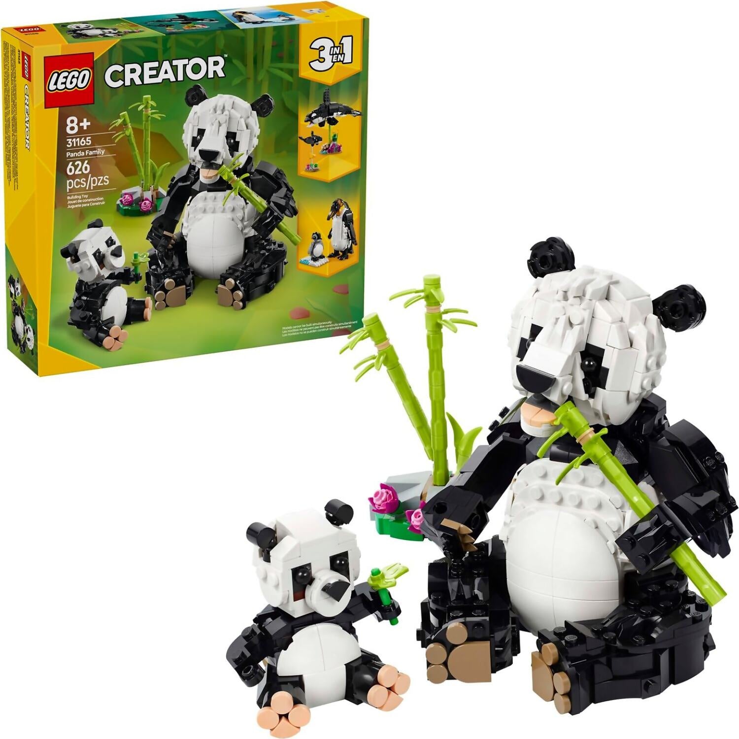 LEGO® 31165 Wild Animals: Panda Family - LEGO® Creator 3-in-1