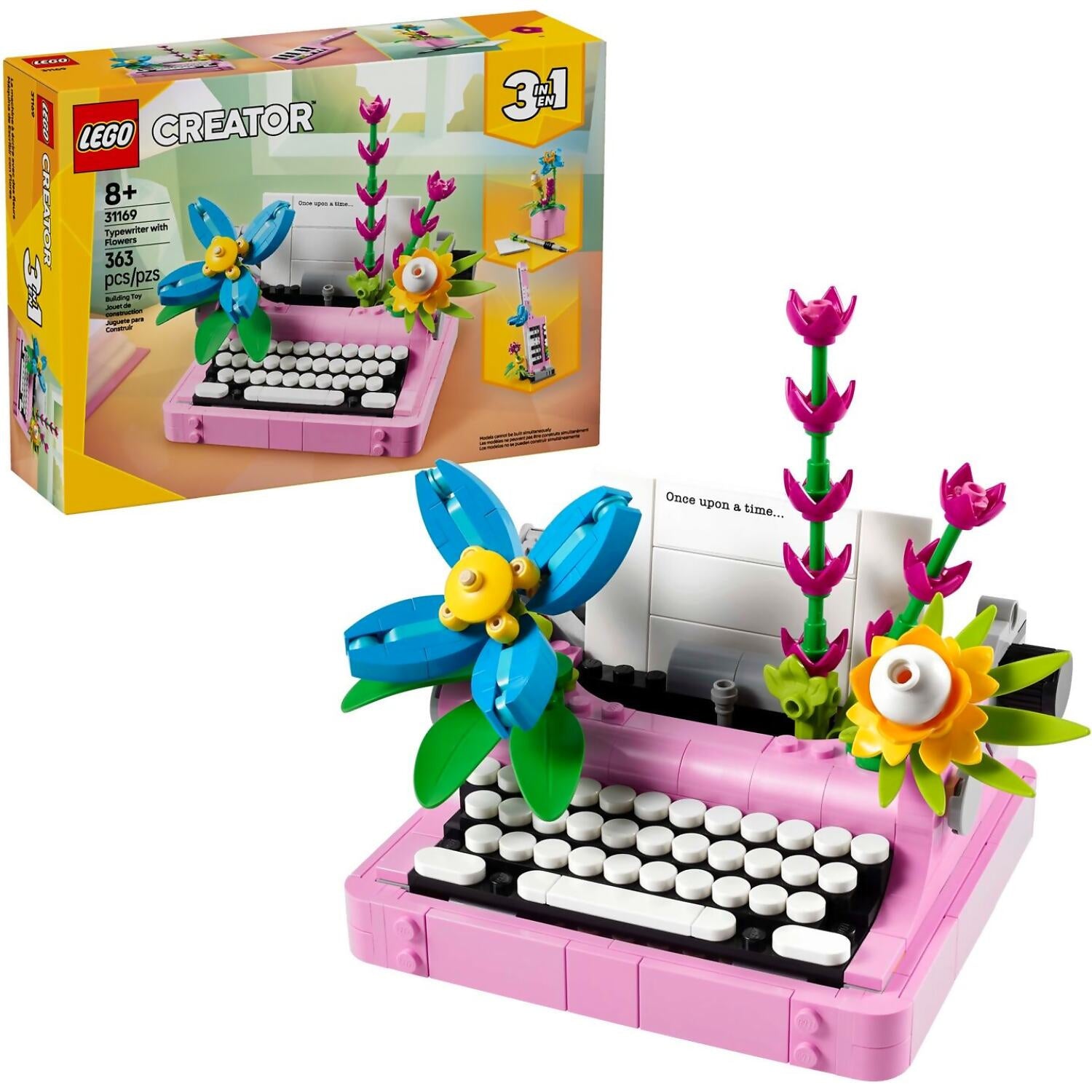 LEGO® 31169 Typewriter With Flowers - LEGO® Creator 3-in-1