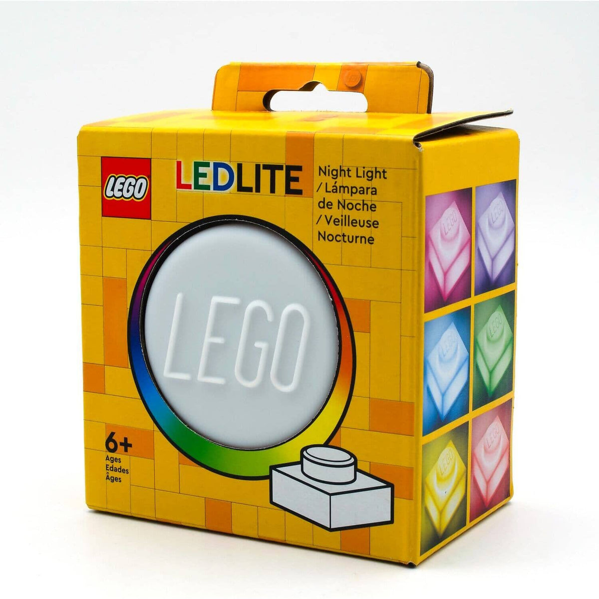 LEGO® - Iconic LEDLITE Plate Night Light White With Color Changing Variations