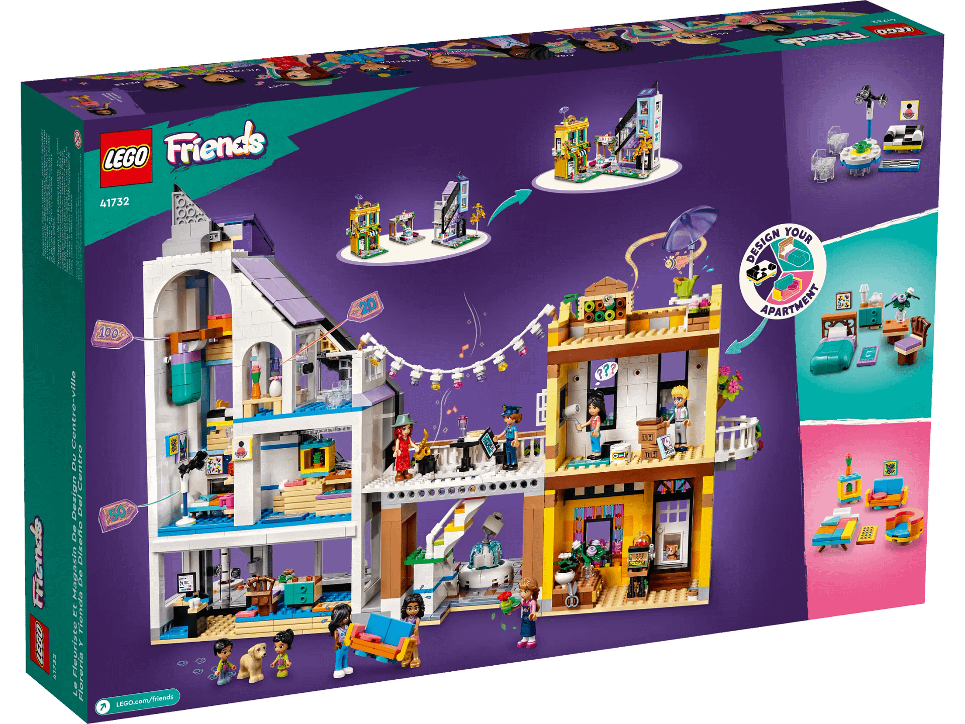 LEGO 41732 Downtown Flower & Design - Friends