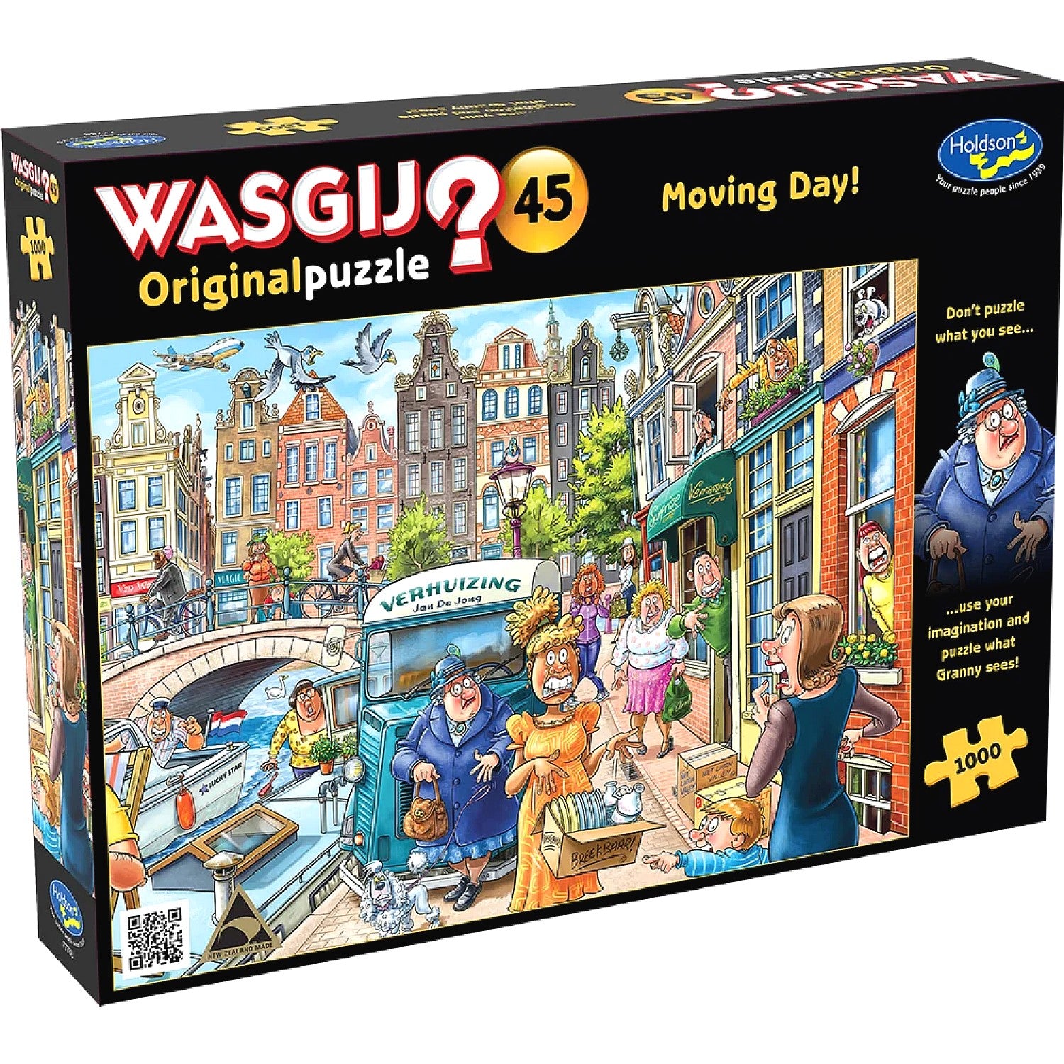 WASGIJ? - Original 45 Moving Day! Holdson Jigsaw Puzzle 1000 Pieces