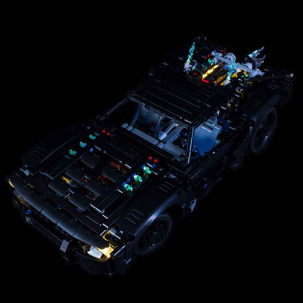Light My Bricks - LIGHT KIT for LEGO® The Batman™ - Batmobile 42127