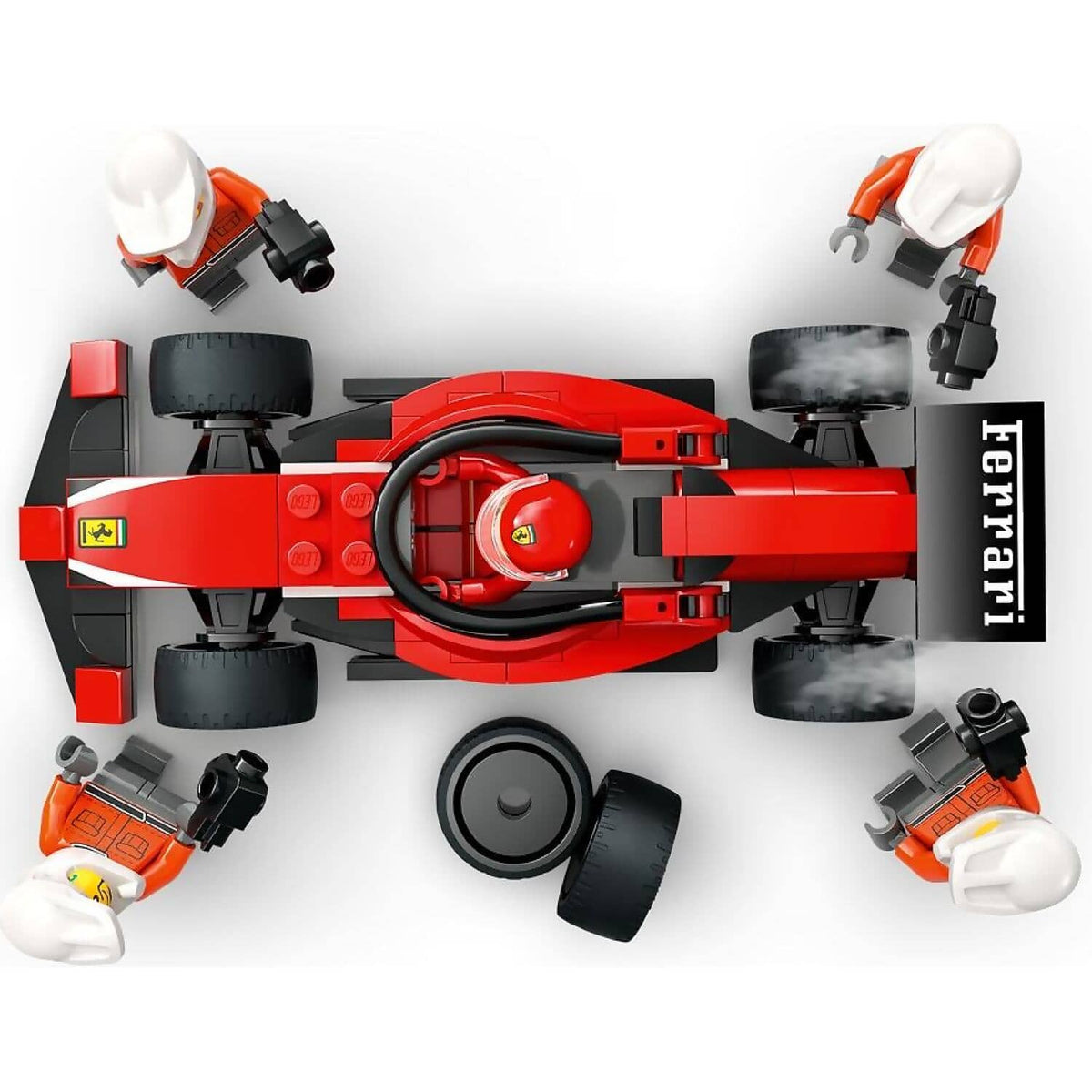 LEGO® 60443 F1 Pit Stop & Pit Crew with Ferrari Car - City