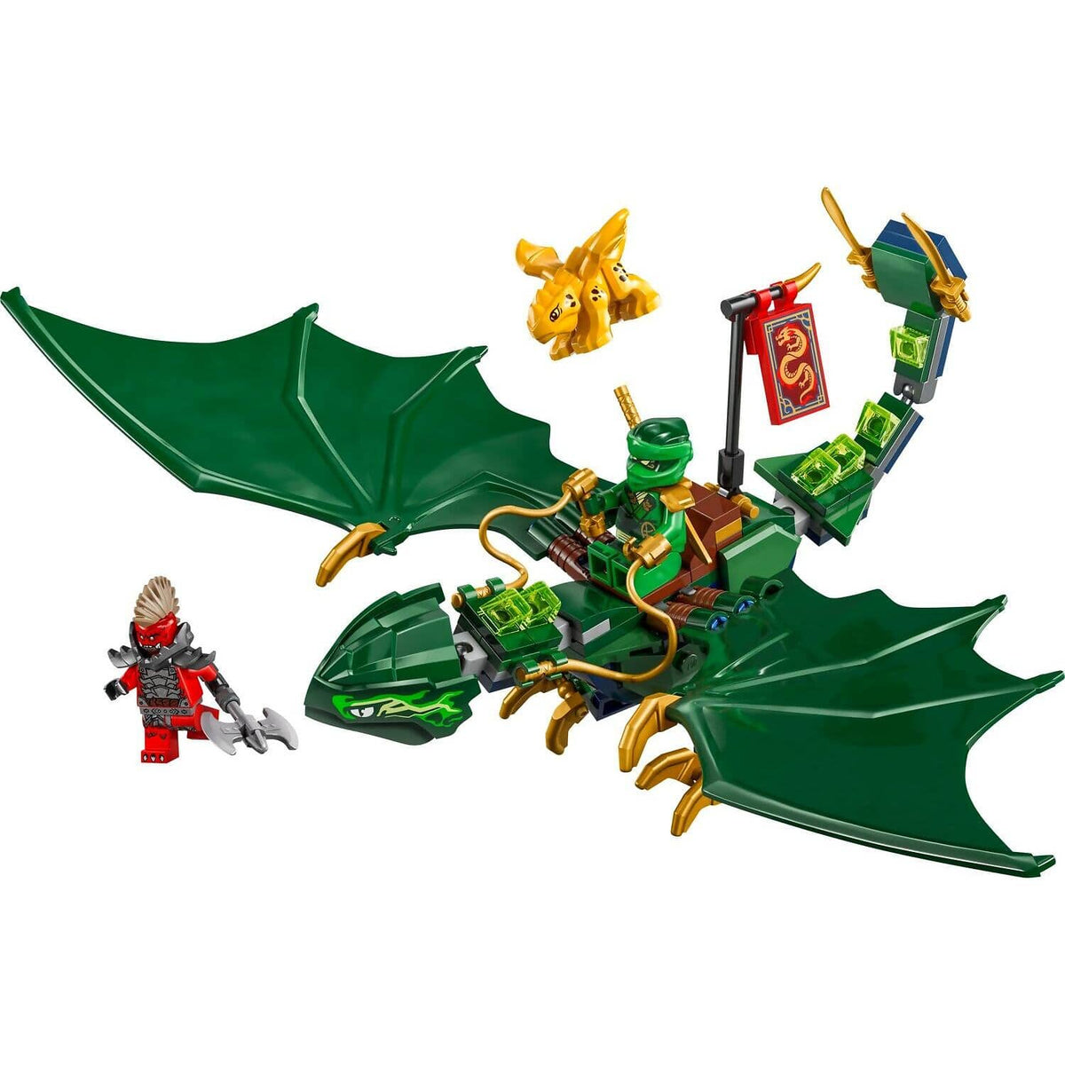 LEGO® 71829 Lloyd's Green Forest Dragon - NINJAGO®