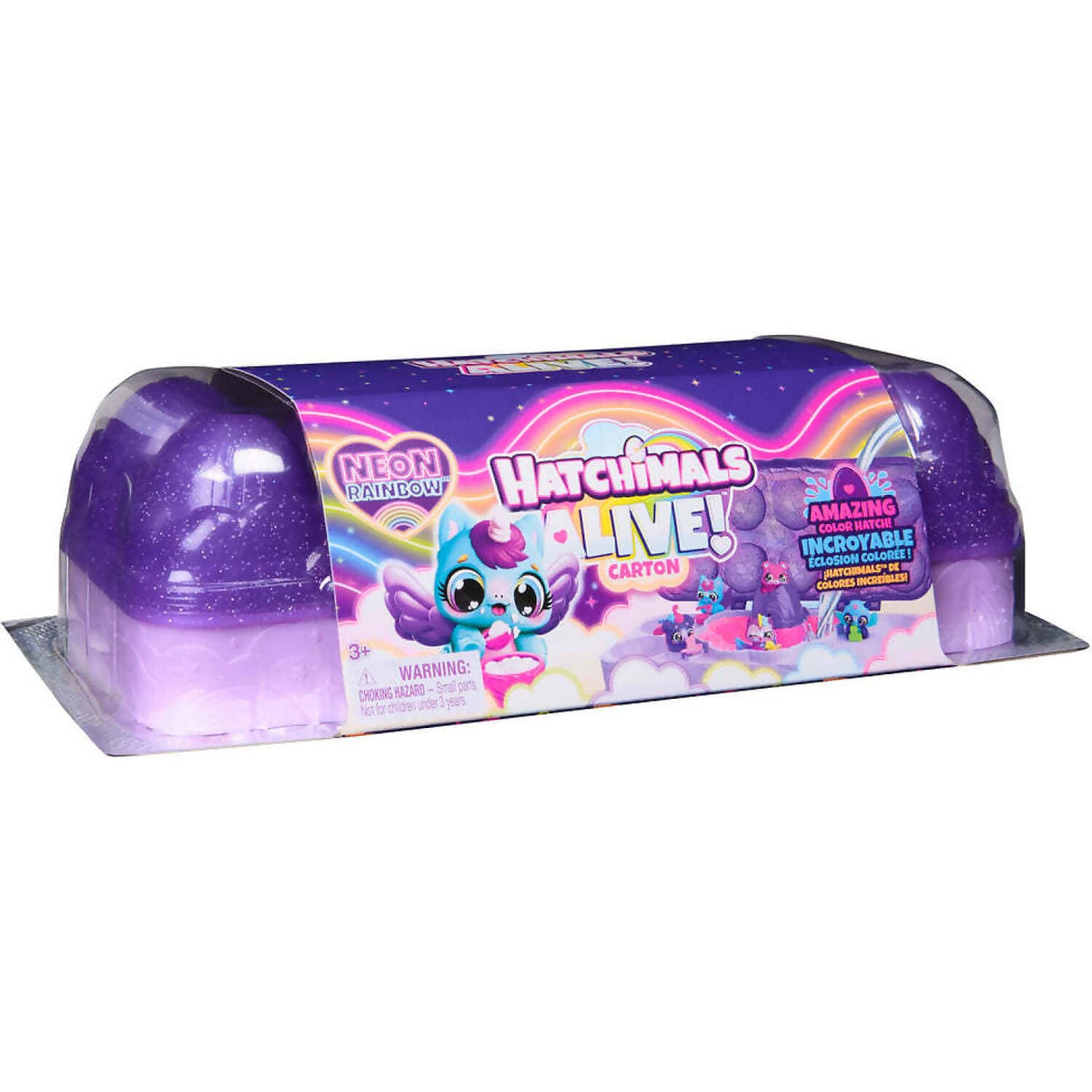 Hatchimals - Alive! - Neon Rainbow Carton