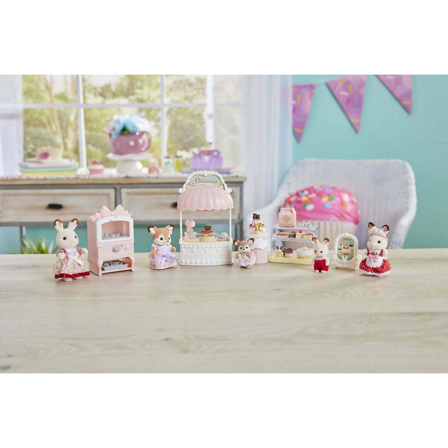Sylvanian Families - Village Cake Shop Starter Playset Animal Doll Playset