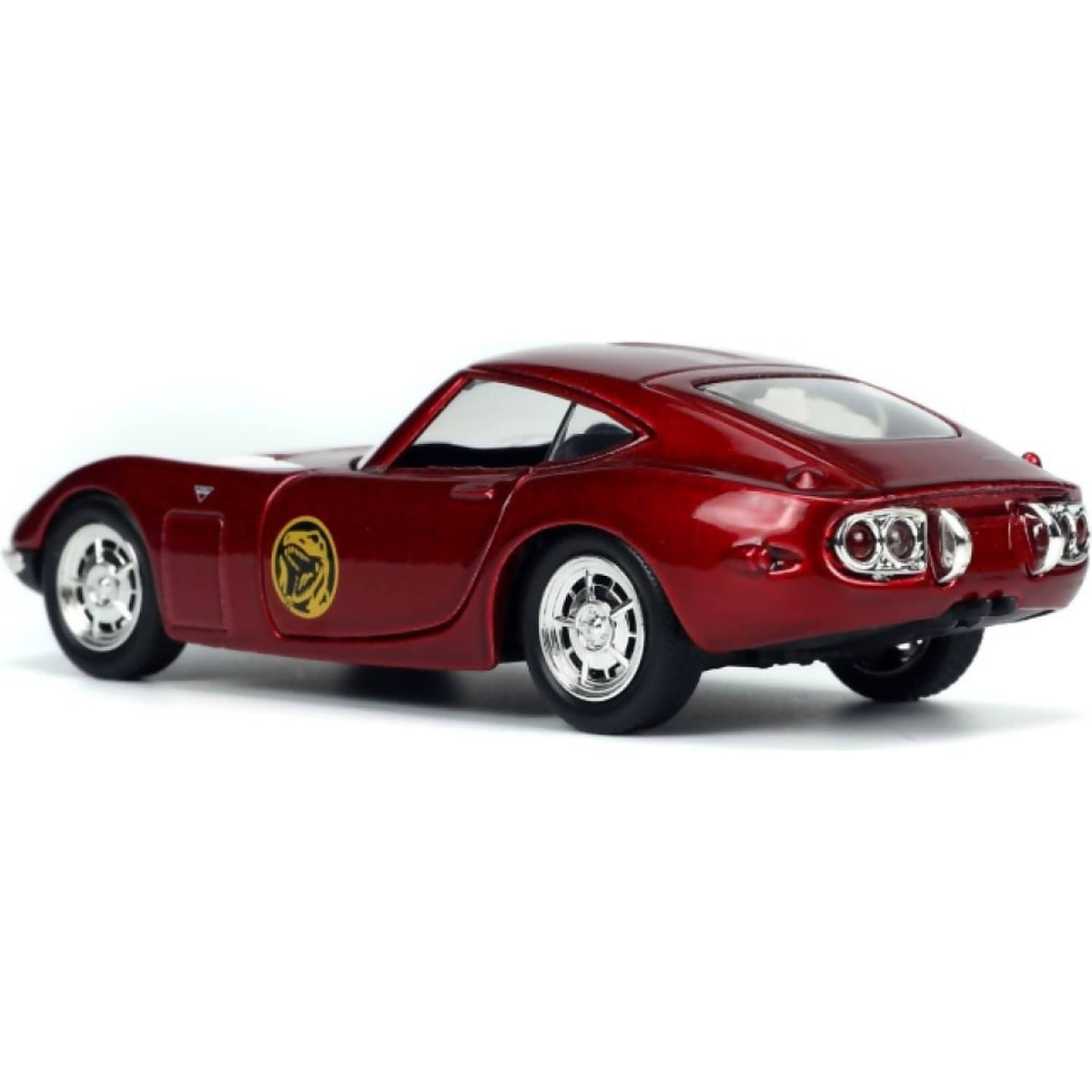 JADA TOYS - POWER RANGERS - 1967 TOYOTA 2000 GT WITH RED RANGER 1:32 SCALE DIECAST VEHICLE