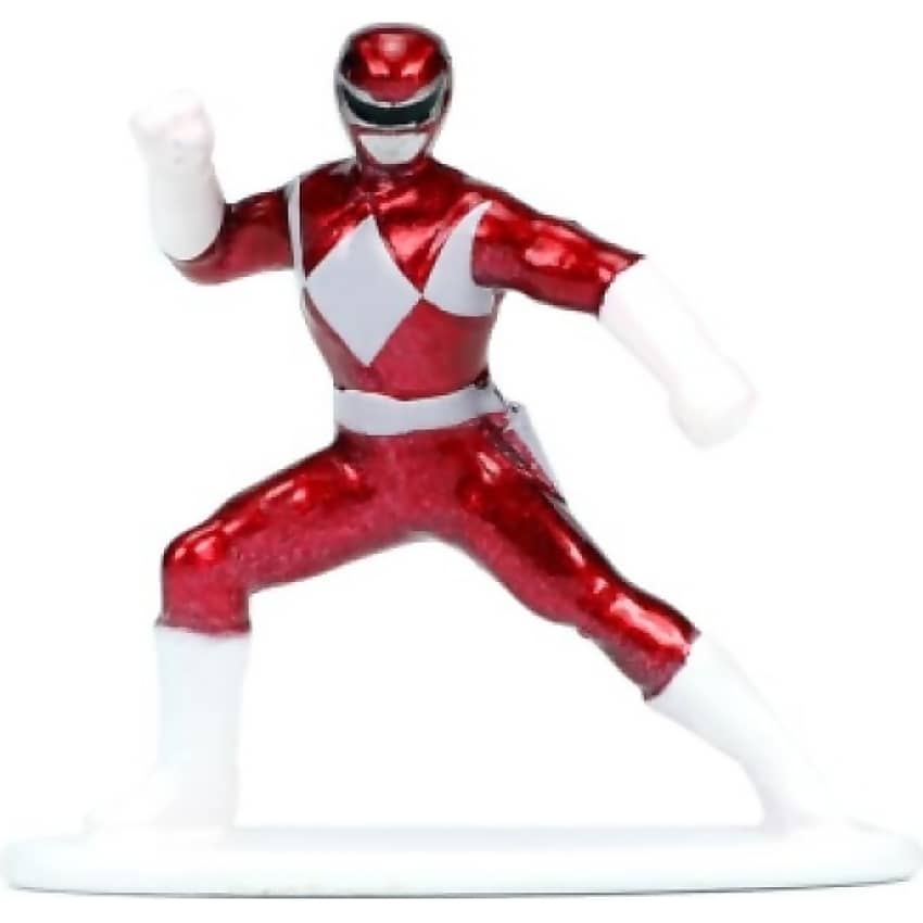 JADA TOYS - POWER RANGERS - 1967 TOYOTA 2000 GT WITH RED RANGER 1:32 SCALE DIECAST VEHICLE