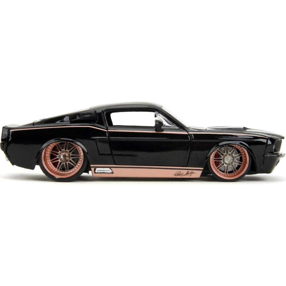 JADA TOYS - PINK SLIPS 1967 FORD MUSTANG SHELBY GT500 1:24 SCALE DIECAST VEHICLE
