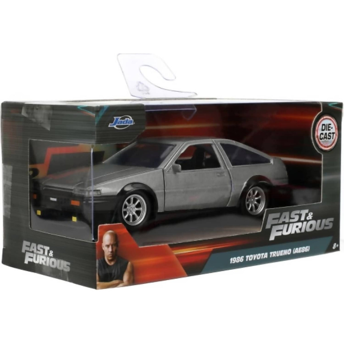 JADA TOYS - FAST & FURIOUS - 1986 TOYOTA TRUENO (AE86) 1:32 SCALE DIECAST VEHICLE