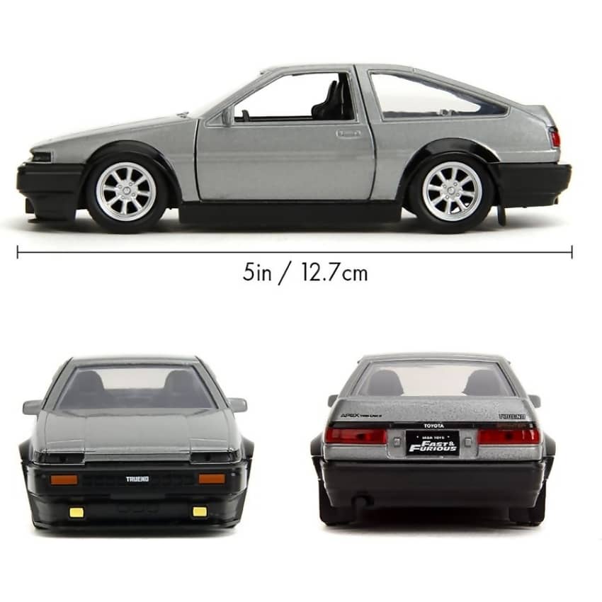 JADA TOYS - FAST & FURIOUS - 1986 TOYOTA TRUENO (AE86) 1:32 SCALE DIECAST VEHICLE