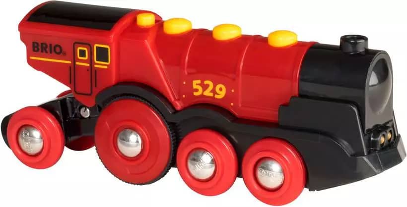 BRIO World - Mighty Red Action Locomotive Train