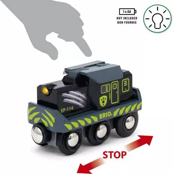 BRIO World - Dinosaur Battery Train 5pce