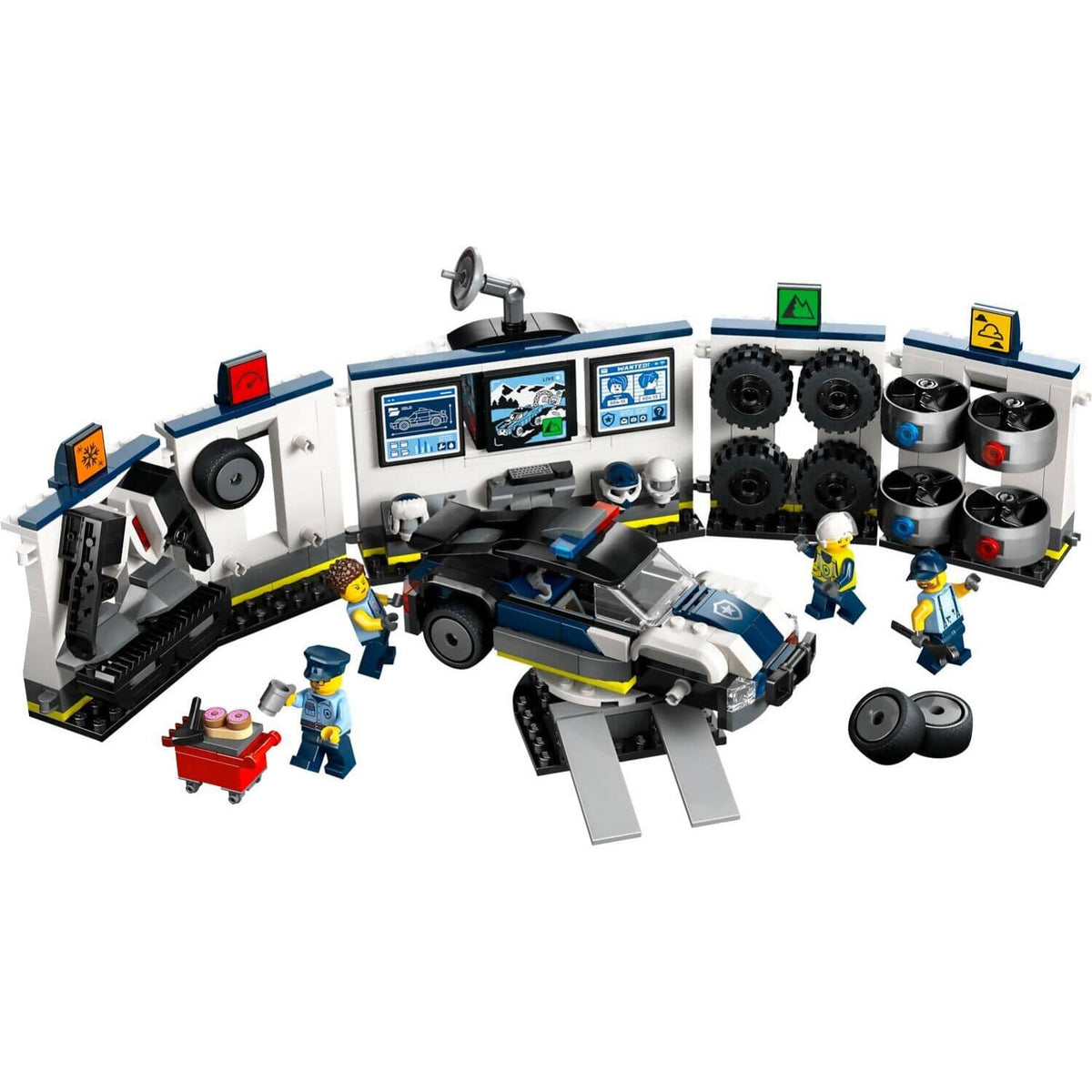 LEGO® 60457 Custom Police Car Garage - City