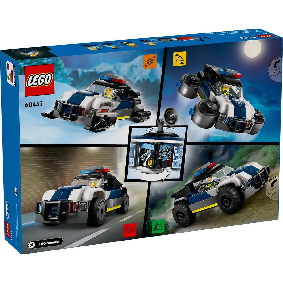 LEGO® 60457 Custom Police Car Garage - City