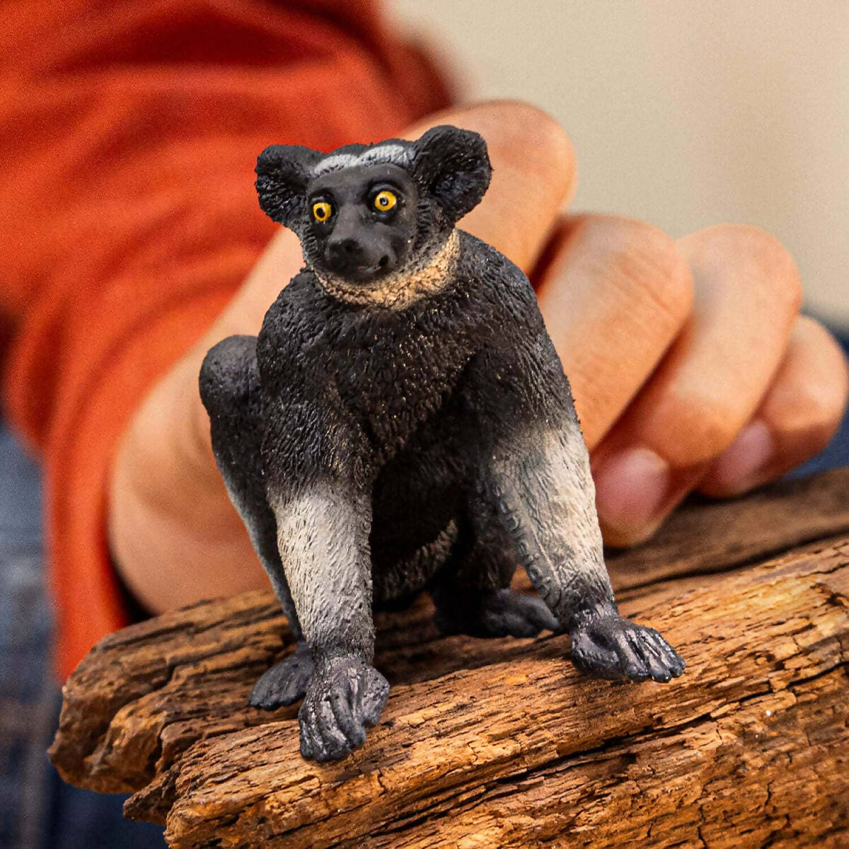 Schleich – Indri Lemur Wild Life Animal Figurine