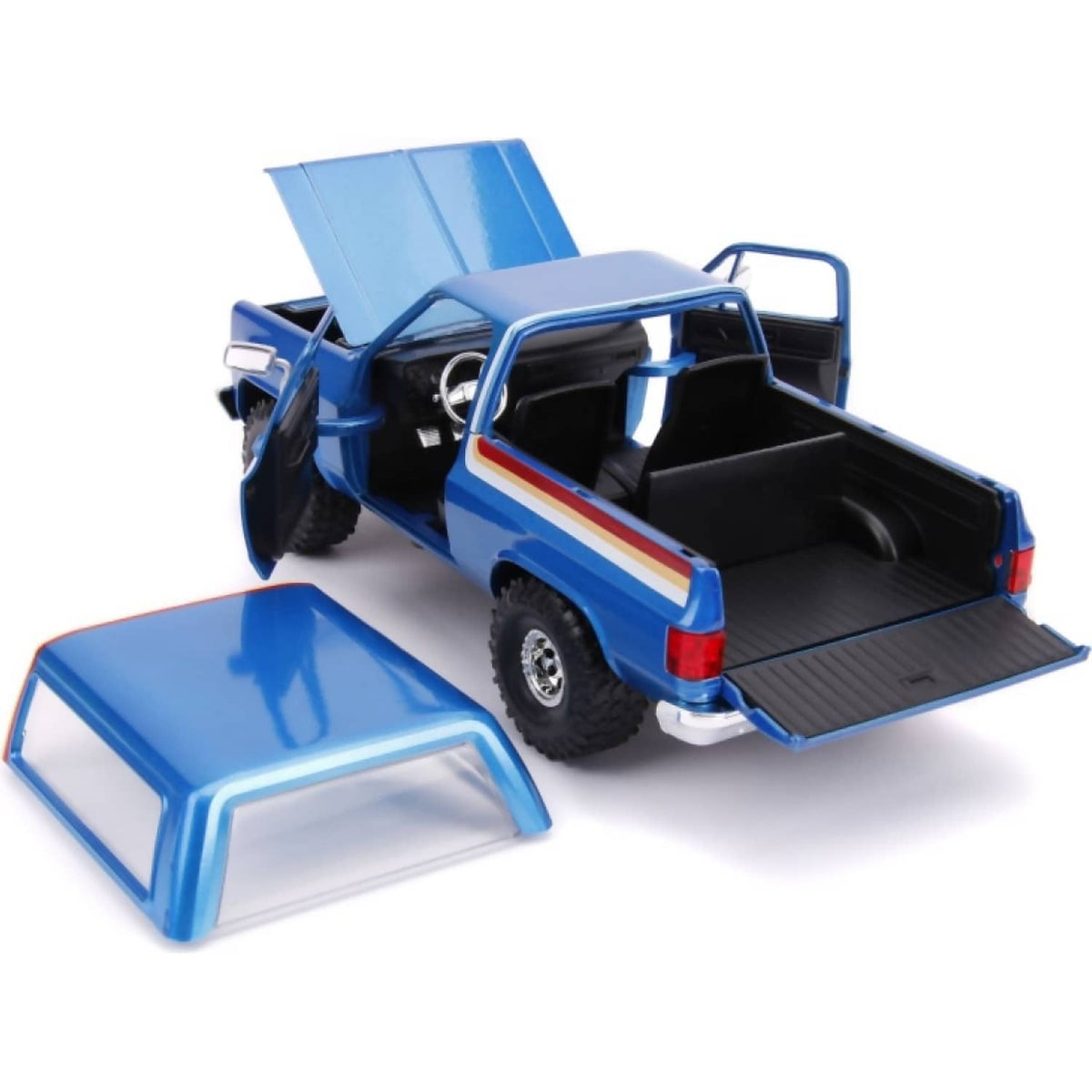 JADA TOYS - JUST TRUCKS 1980 CHEVY K5 BLAZER BLUE 1:24 SCALE DIECAST VEHICLE