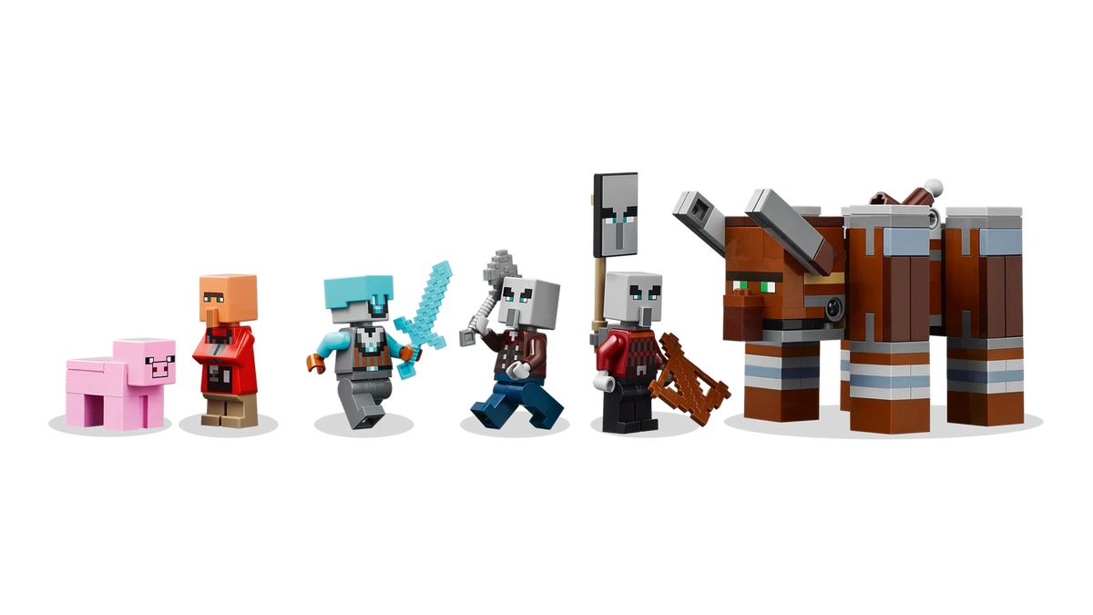 LEGO® 21278 The Pillager Outpost and Ravager - Minecraft®