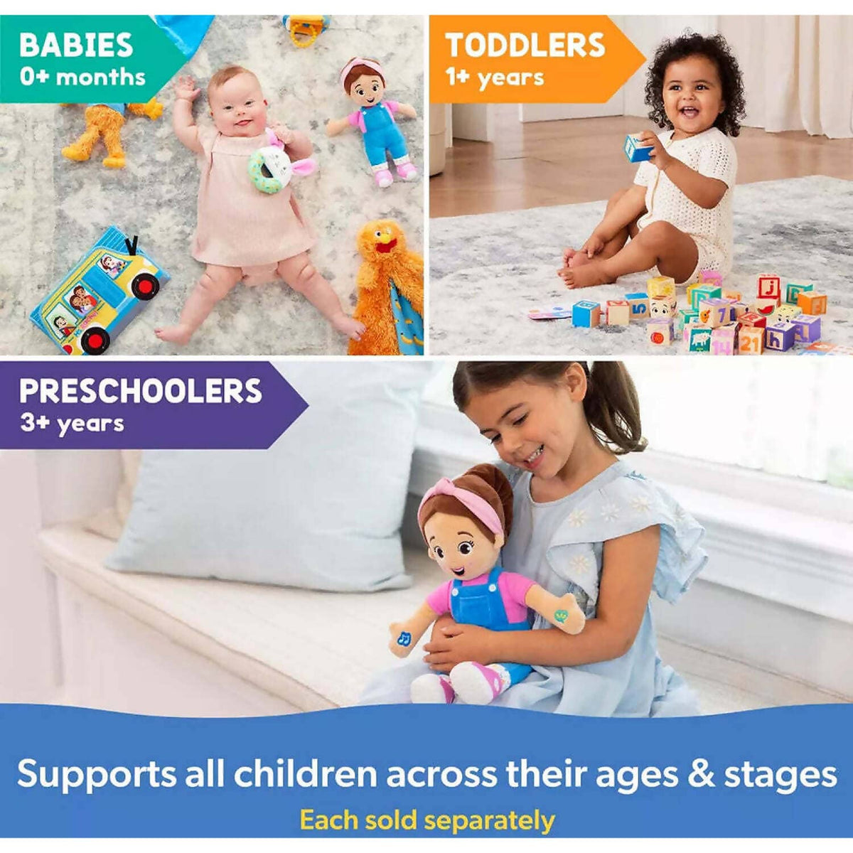 Ms. Rachel - Tummy Time Activity Bus - Spin Master