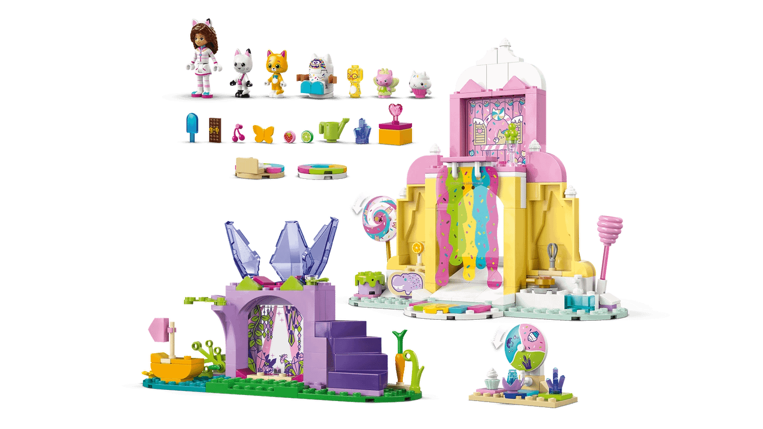 LEGO® 11205 Sweet Treat Mountain & Kitty Garden - Gabby's Dollhouse 4+