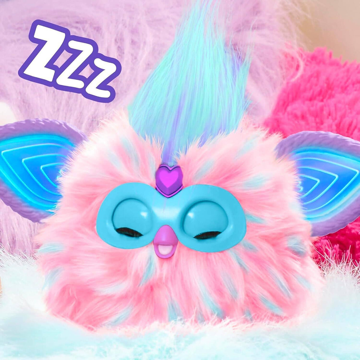 Furby - Cotton Candy Pink & Blue Interactive Plush - Hasbro