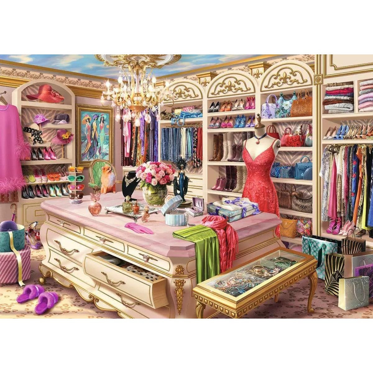 Ravensburger - The Coveted Close Jigsaw Puzzle 1000 Pieces