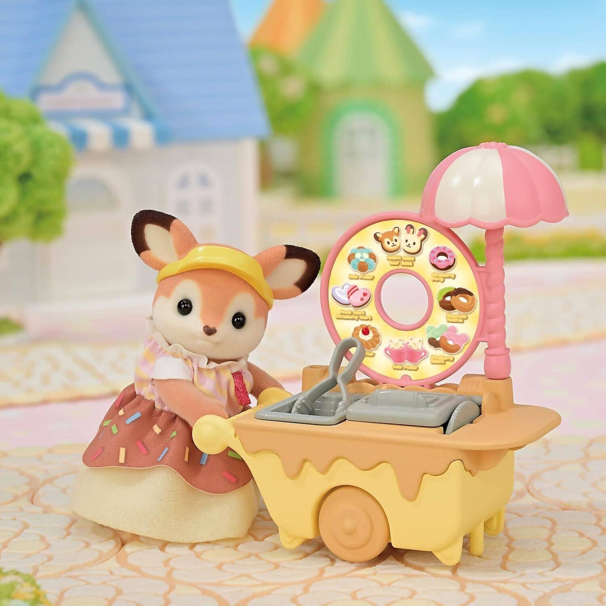 Sylvanian Families - Dip Dip Donuts Wagon Playset