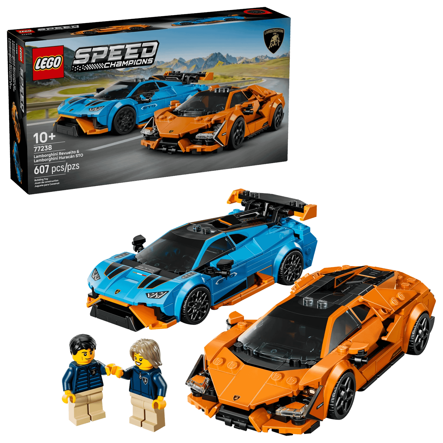 LEGO® 77238 Lamborghini Revuelto & Huracan STO - SPEED Champions
