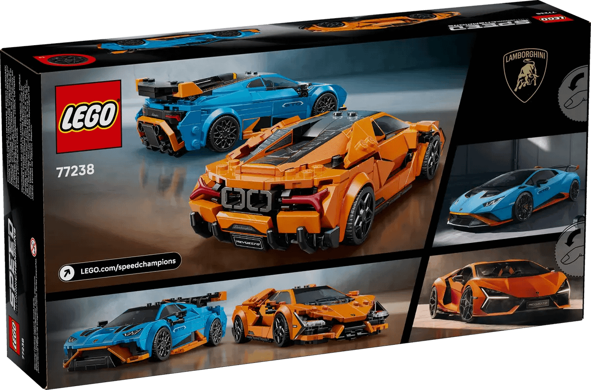 LEGO® 77238 Lamborghini Revuelto & Huracan STO - SPEED Champions