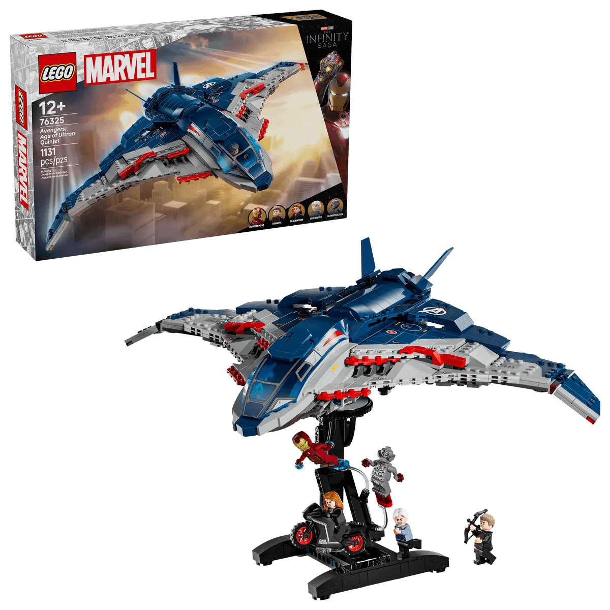 LEGO® 76325 Avengers: Age of Ultron Quinjet - Marvel Super Heroes