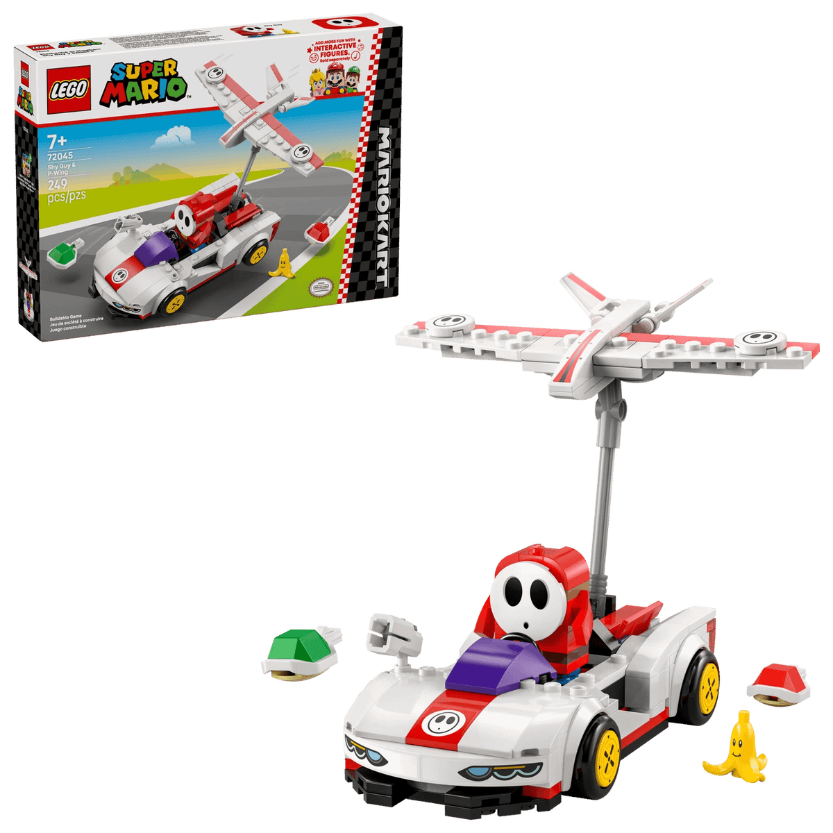 LEGO® 72045 Mario Kart - Shy Guy & P-Wing - Super Mario™
