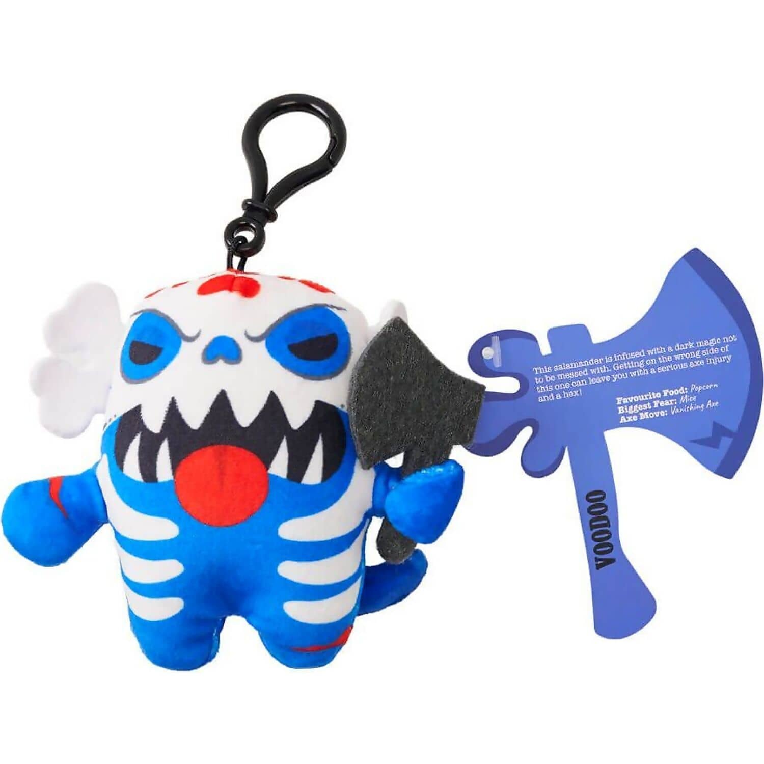 Kreepy Collectibles - Series 1 Edition Axe-Alotls Mystery Blind Bag Surprise Plush - 10cm Plush Clip-On - Jasnor