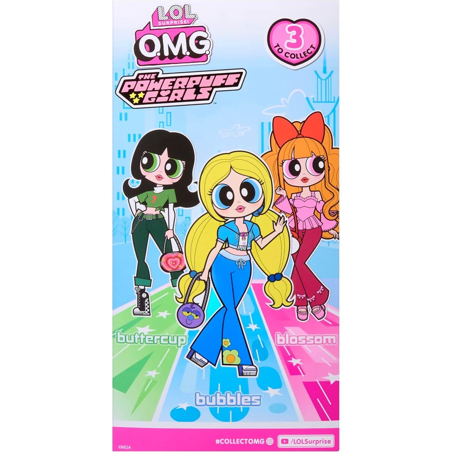 L.O.L. Surprise! - O.M.G The Powerpuff Girls Fashion Doll - Bubbles