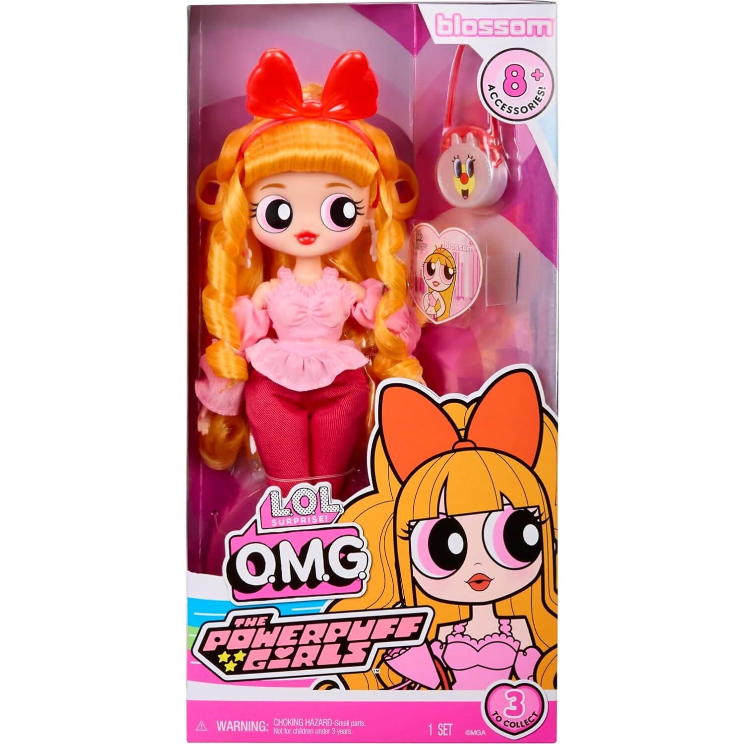 L.O.L. Surprise! - O.M.G The Powerpuff Girls Fashion Doll - Blossom