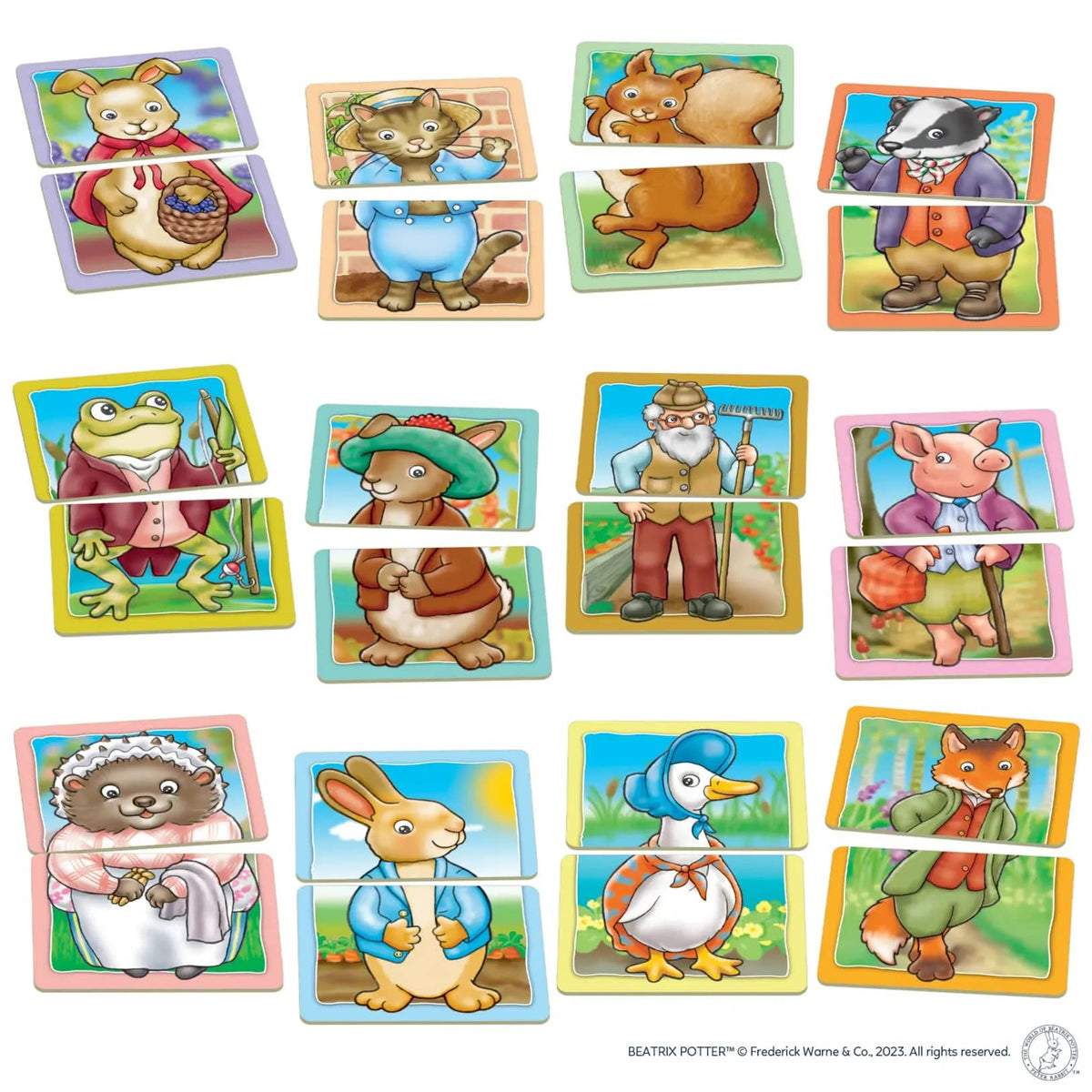 Orchard Toys - Peter Rabbit Heads and Tails Game