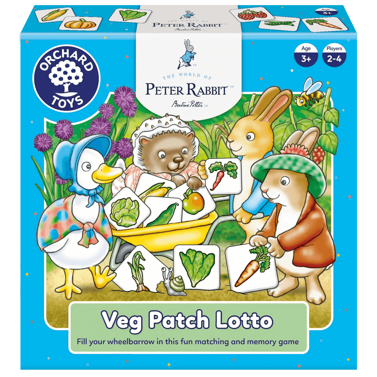 Orchard Toys - Peter Rabbit Veg Patch Lotto Game
