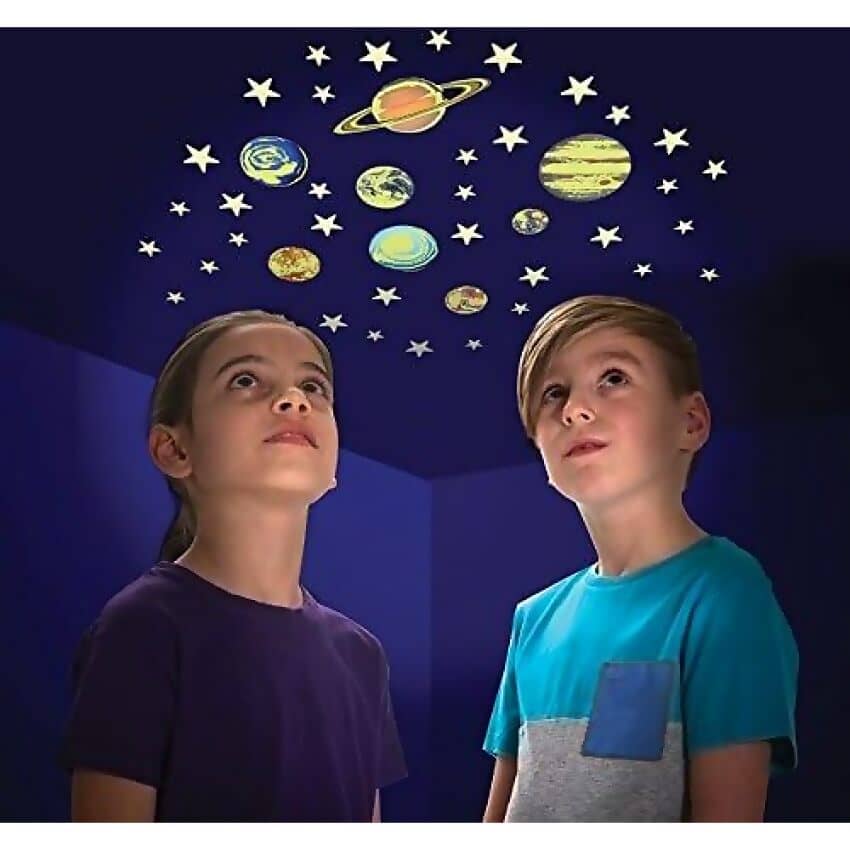 Brainstorm Toys - The Original Glowstars Company Glow in The Dark - Stars & Planets