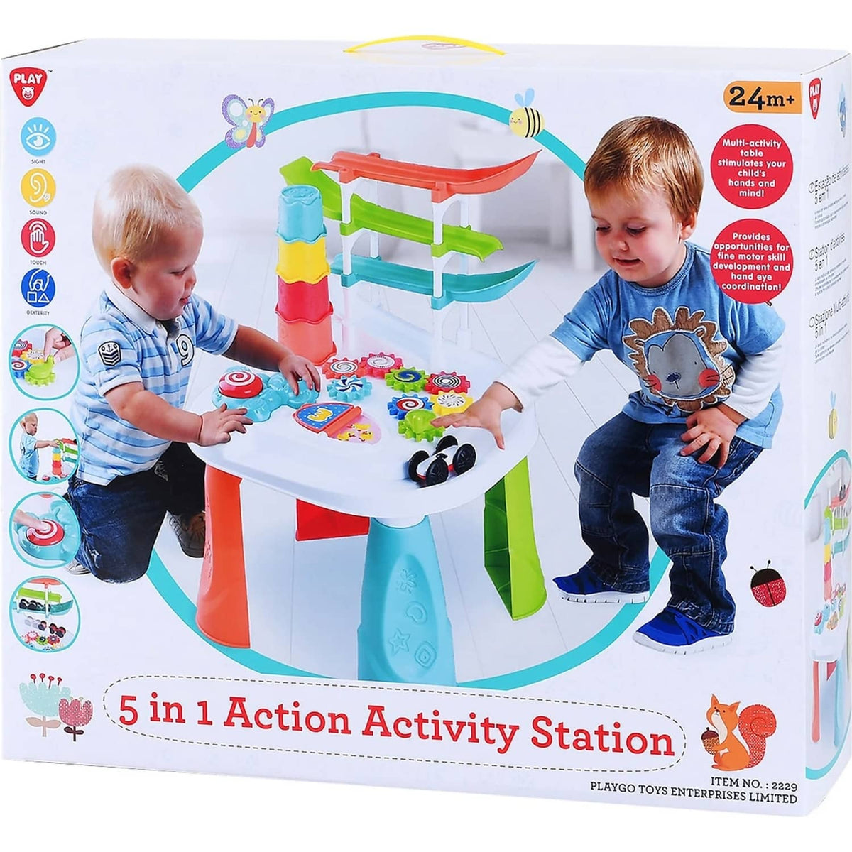 Playgo Toys Ent. Ltd - 5 In 1 Action Activity Station