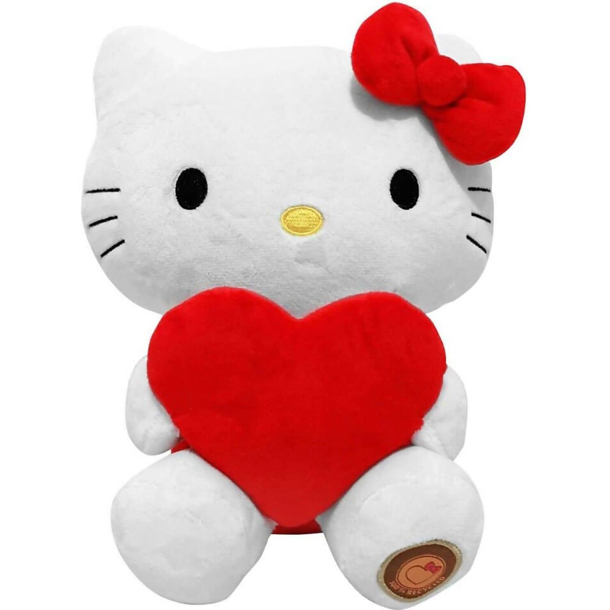 Hello Kitty - And Friends - Hello Kitty Heart Eco Large 24cm Plush - Jasnor