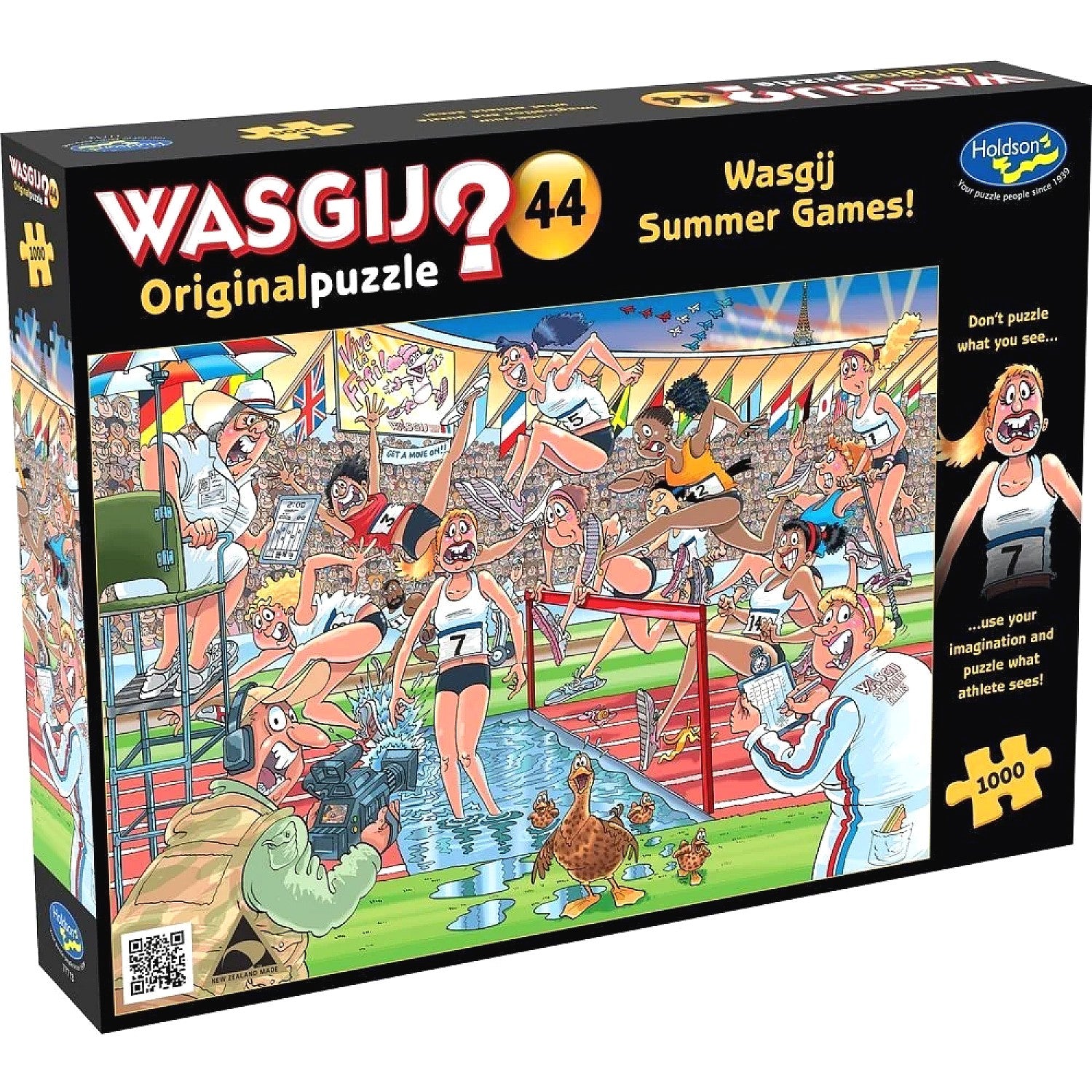 WASGIJ? - Original 44 Summer Games! Holdson Jigsaw Puzzle 1000 Pieces