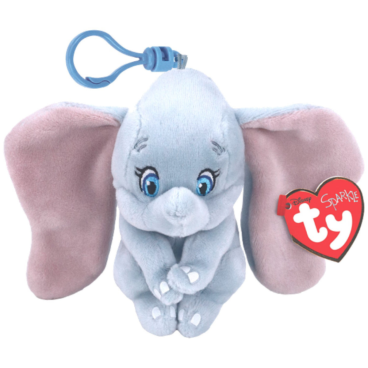 Ty - Beanie Babies Clip Disney Dumbo Elephant 5-inches Plush