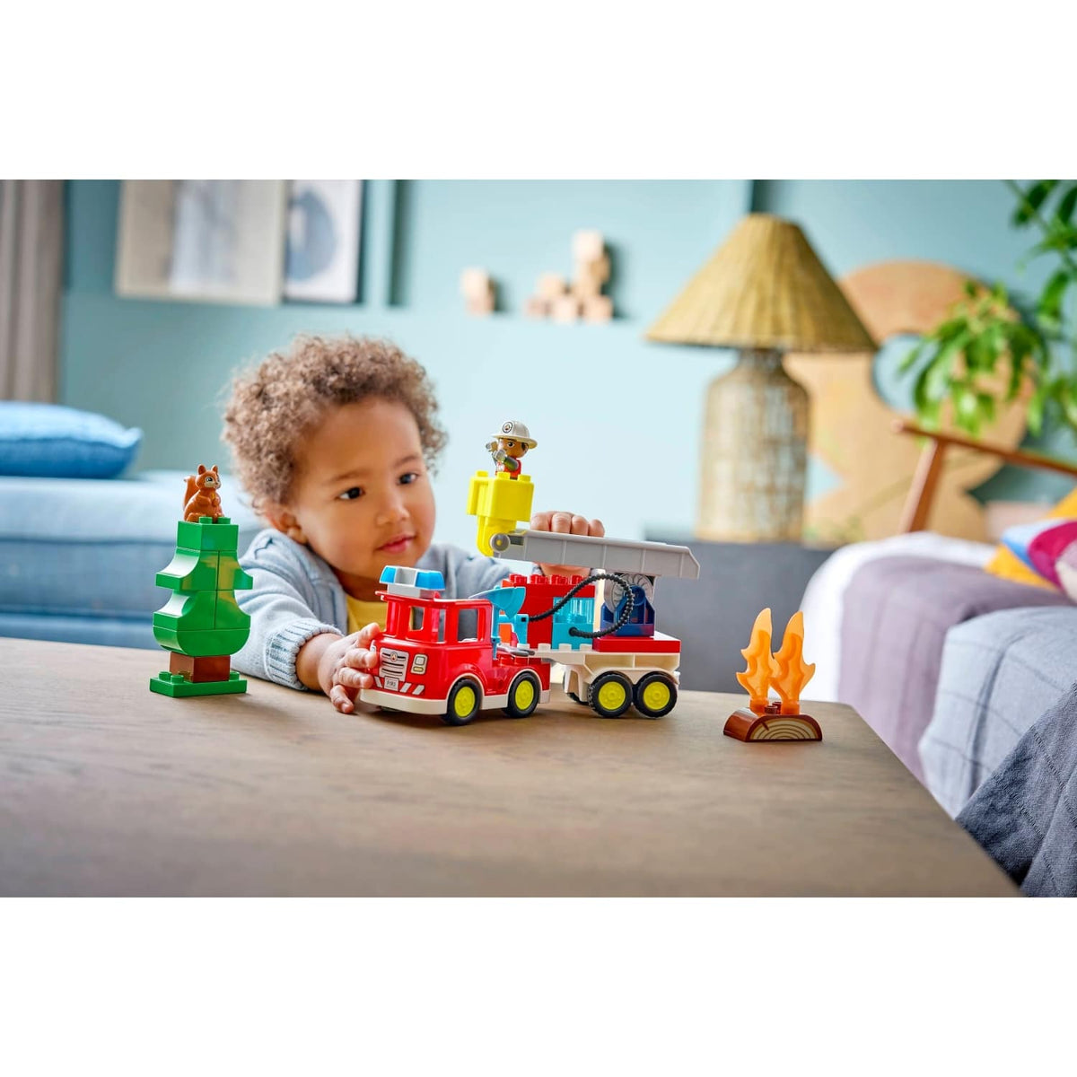 LEGO® 10473 Fire Truck with Hose and Firefighter - DUPLO®