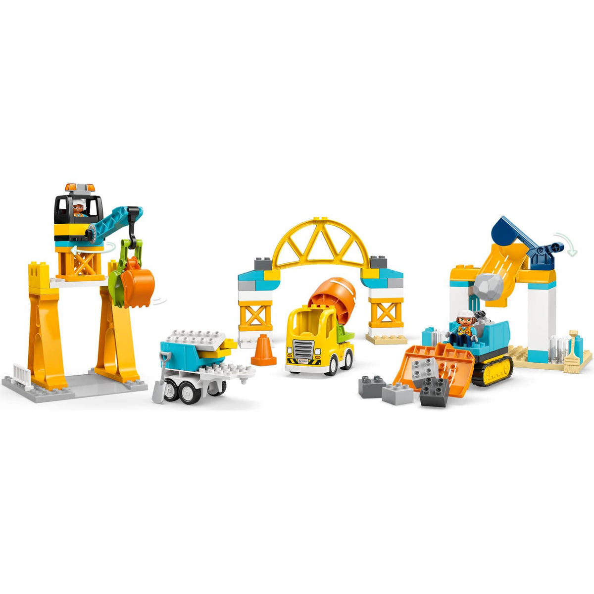 LEGO® 10476 3-in-1 Construction Site and Vehicles - DUPLO®