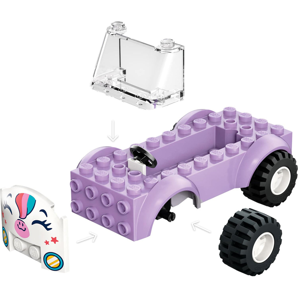 LEGO® 42675 Unicorn Cake Delivery Car - Friends 4+