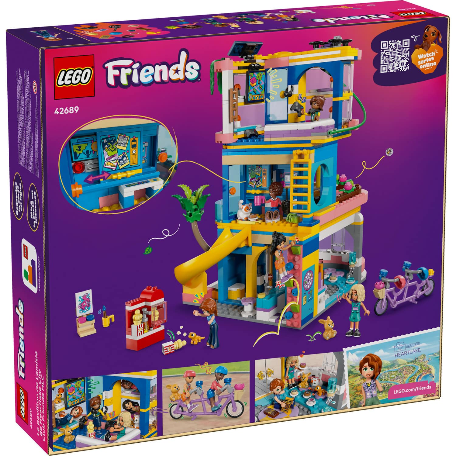 LEGO® 42689 Heartlake City Friends Club House - Friends