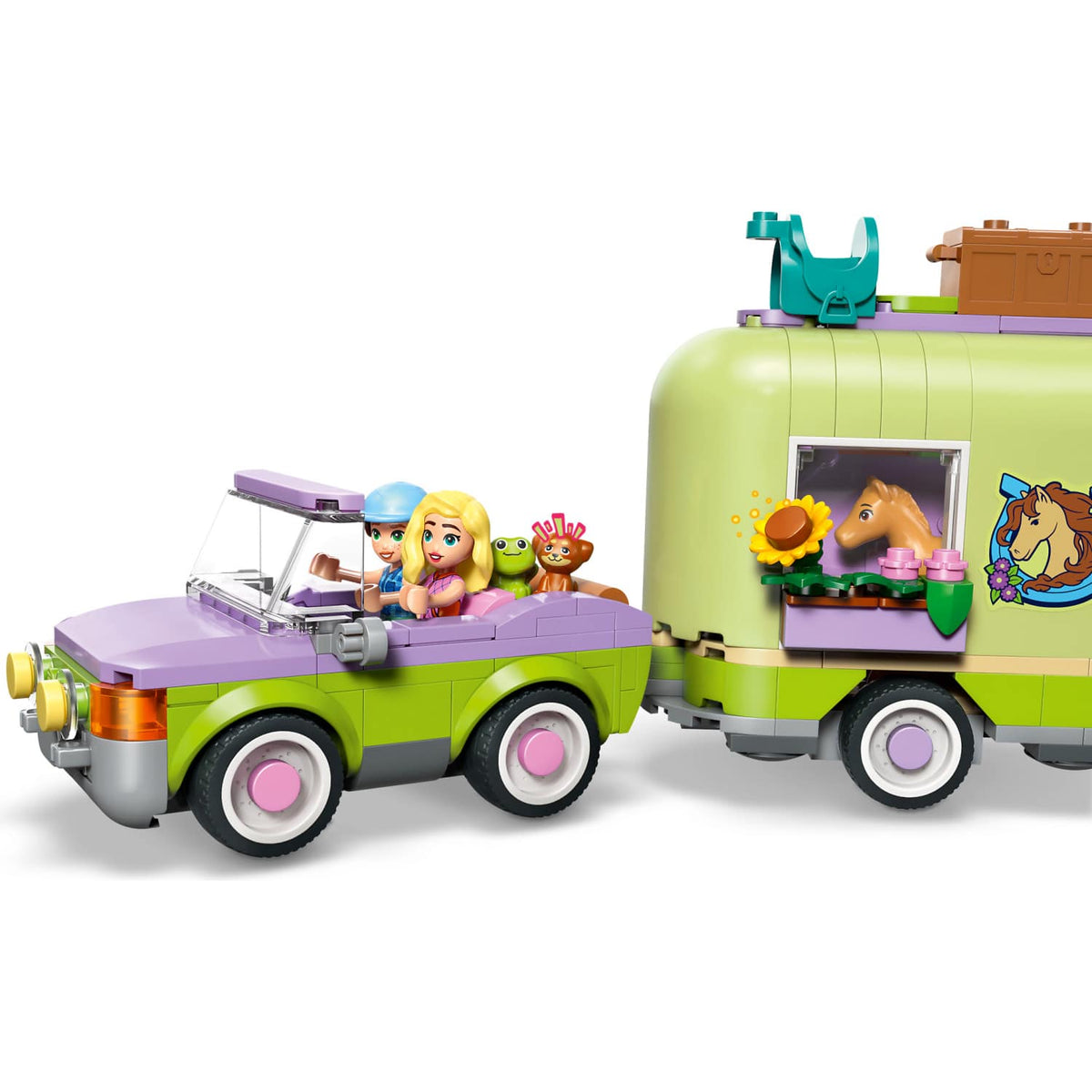 LEGO® 42695 Horse & Baby Foal Trailer - Friends