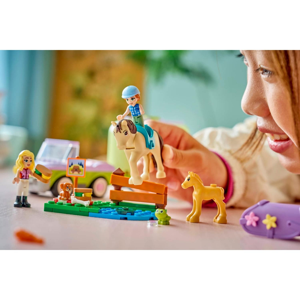 LEGO® 42695 Horse & Baby Foal Trailer - Friends