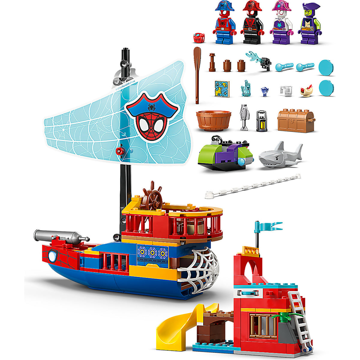 LEGO® 11208 Team Spidey Pirate Ship - Marvel Super Heroes 4+