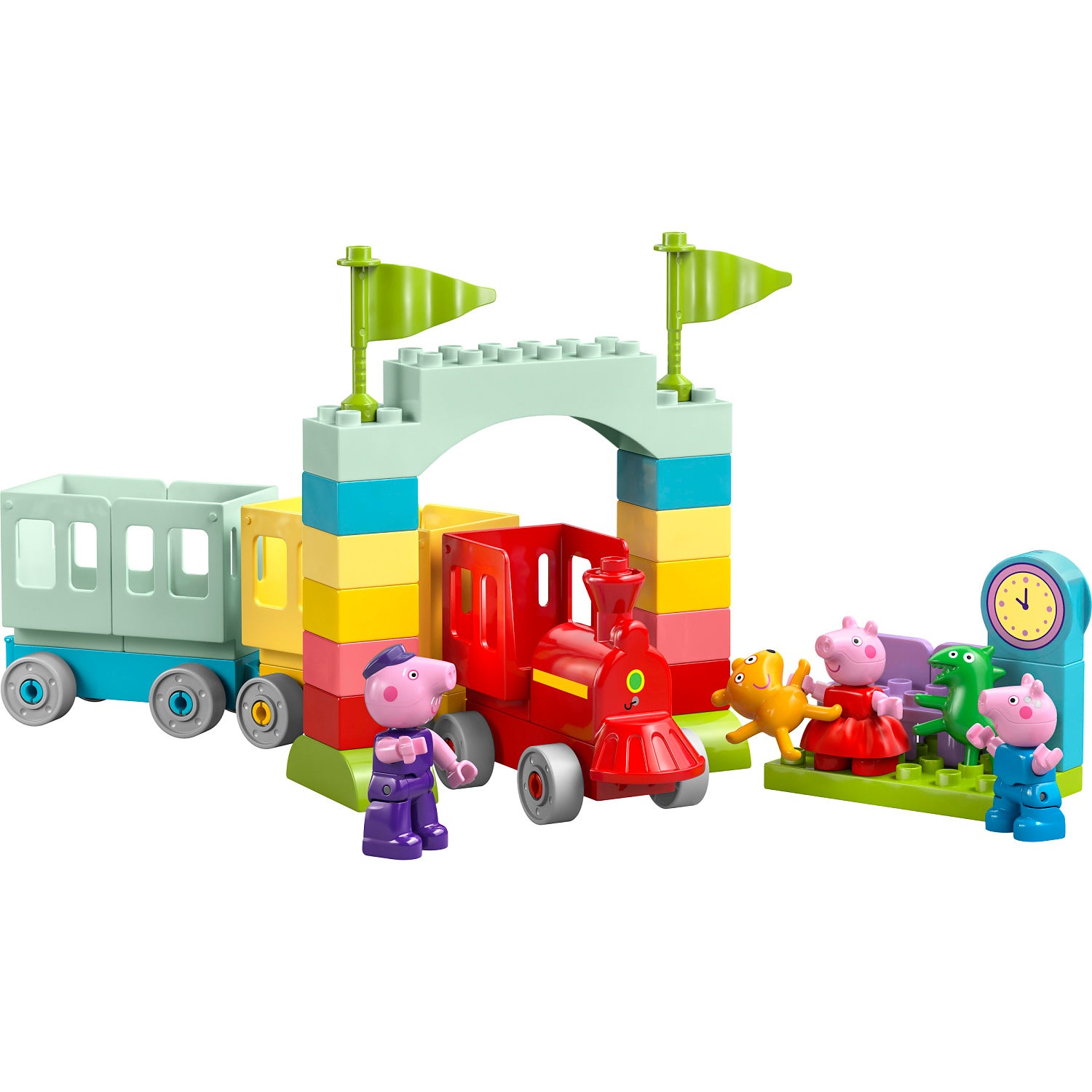 LEGO® 10466 Train Ride with Grandpa Pig - DUPLO® Peppa Pig